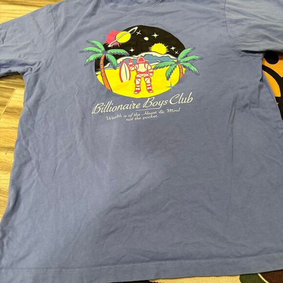 Billionaire Boys Club Utopia astronaut blue cotton tee - Picture 2 of 6